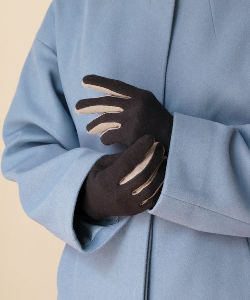 sankyo shokai（サンキョウショウカイ）の「スマホ対応手袋抗菌消臭（手袋・レディース・ブラック/ネイビー/グレー/モカ・FREE）」の15枚目の写真