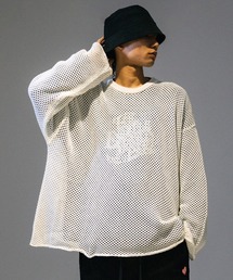 EXAMPLE | EXAMPLE CROCHETING BOX KNIT(Tシャツ/カットソー)