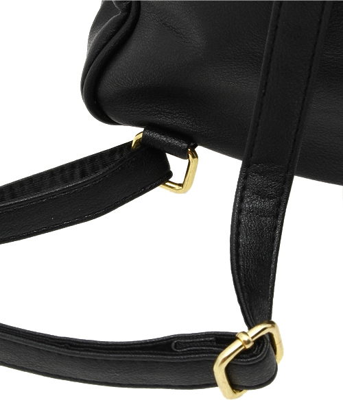 WEGO(ウィゴー)の「WEGO/キルティングリュック(バックパック/リュック・レディース・ホワイト/ブラック・FREE)」の7枚目の写真