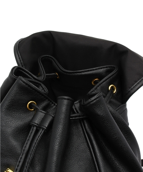 WEGO(ウィゴー)の「WEGO/キルティングリュック(バックパック/リュック・レディース・ホワイト/ブラック・FREE)」の9枚目の写真