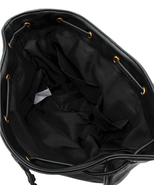 WEGO(ウィゴー)の「WEGO/キルティングリュック(バックパック/リュック・レディース・ホワイト/ブラック・FREE)」の10枚目の写真