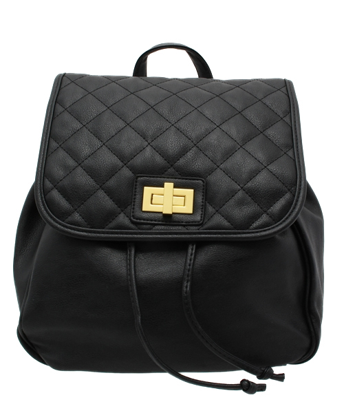 WEGO(ウィゴー)の「WEGO/キルティングリュック(バックパック/リュック・レディース・ホワイト/ブラック・FREE)」の14枚目の写真