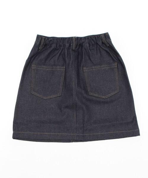 flower（フラワー）の「クラシックデニムスカート（デニムスカート・レディース・ネイビー・FREE）」の3枚目の写真