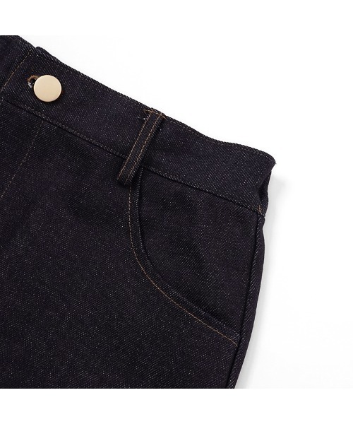 flower（フラワー）の「クラシックデニムスカート（デニムスカート・レディース・ネイビー・FREE）」の2枚目の写真