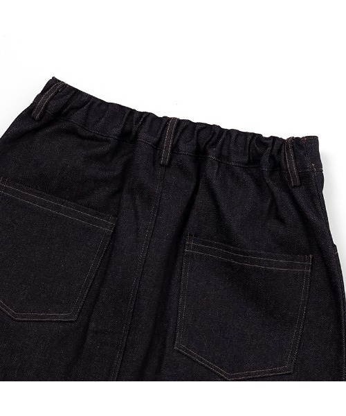 flower（フラワー）の「クラシックデニムスカート（デニムスカート・レディース・ネイビー・FREE）」の4枚目の写真