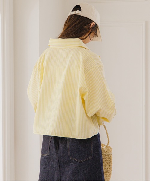 flower（フラワー）の「クラシックデニムスカート（デニムスカート・レディース・ネイビー・FREE）」の15枚目の写真