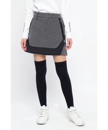 PEARLY GATES（パーリーゲイツ）の「【PEARLY GATES】トリコット表フリース×ナイロンタフタスカート（スカート）」