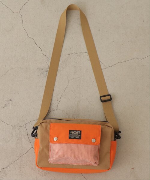 DOUBLE NAME(ダブルネーム)の「メッシュポケットショルダーBAG(ショルダーバッグ・レディース・ネイビー/オレンジ/スミクロ・FREE)」の10枚目の写真