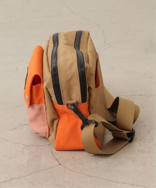 DOUBLE NAME(ダブルネーム)の「メッシュポケットショルダーBAG(ショルダーバッグ・レディース・ネイビー/オレンジ/スミクロ・FREE)」の11枚目の写真
