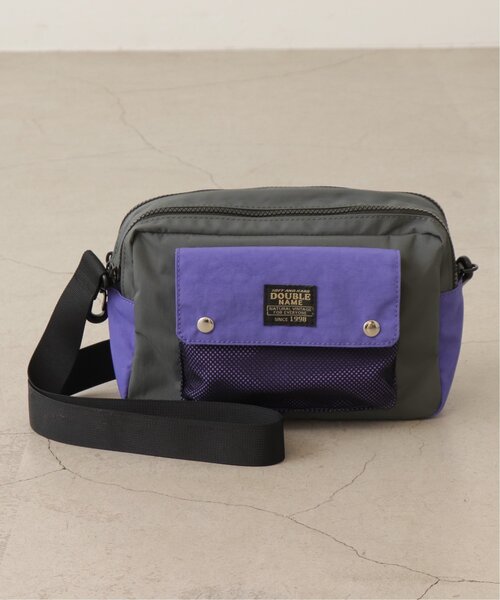 DOUBLE NAME(ダブルネーム)の「メッシュポケットショルダーBAG(ショルダーバッグ・レディース・ネイビー/オレンジ/スミクロ・FREE)」の20枚目の写真