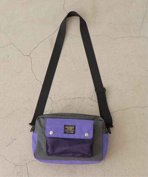 DOUBLE NAME(ダブルネーム)の「メッシュポケットショルダーBAG(ショルダーバッグ・レディース・ネイビー/オレンジ/スミクロ・FREE)」の21枚目の写真