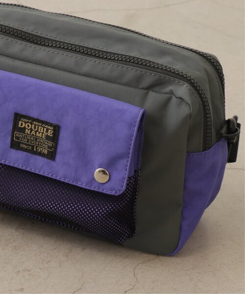 DOUBLE NAME(ダブルネーム)の「メッシュポケットショルダーBAG(ショルダーバッグ・レディース・ネイビー/オレンジ/スミクロ・FREE)」の22枚目の写真