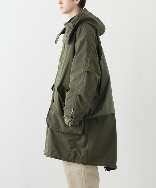 emulation(エミュレーション)の「【emulation / エミュレーション】 Componentize military COAT(モッズコート・メンズ・ブラック/カーキ・LARGE/MEDIUM)」の5枚目の写真
