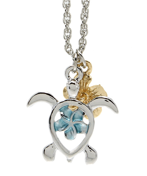 Kahiko(カヒコ)の「【Kahiko】プルメインホヌネックレス(ネックレス・レディース・ゴールド/シルバー・FREE)」の1枚目の写真