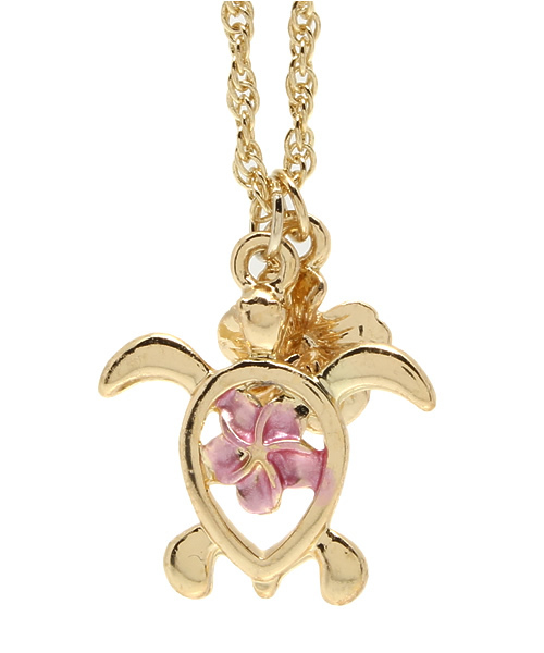 Kahiko(カヒコ)の「【Kahiko】プルメインホヌネックレス(ネックレス・レディース・ゴールド/シルバー・FREE)」の2枚目の写真