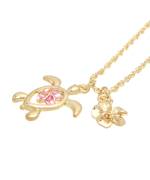 Kahiko(カヒコ)の「【Kahiko】プルメインホヌネックレス(ネックレス・レディース・ゴールド/シルバー・FREE)」の4枚目の写真