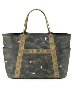 JUNYA WATANABE レザー カモフラージュバッグ コムデギャルソン ブランド古着】カモ柄エコバッグ（トートバッグ）｜JUNYA WATANABE