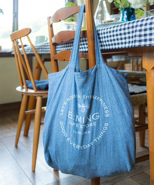 B:MING by BEAMS(ビーミングバイビームス)の「ビーミング by ビームス / シャンブレートート(トートバッグ・その他1・ONE SIZE)」の1枚目の写真