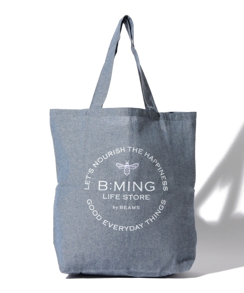B:MING by BEAMS(ビーミングバイビームス)の「ビーミング by ビームス / シャンブレートート(トートバッグ・その他1・ONE SIZE)」の2枚目の写真