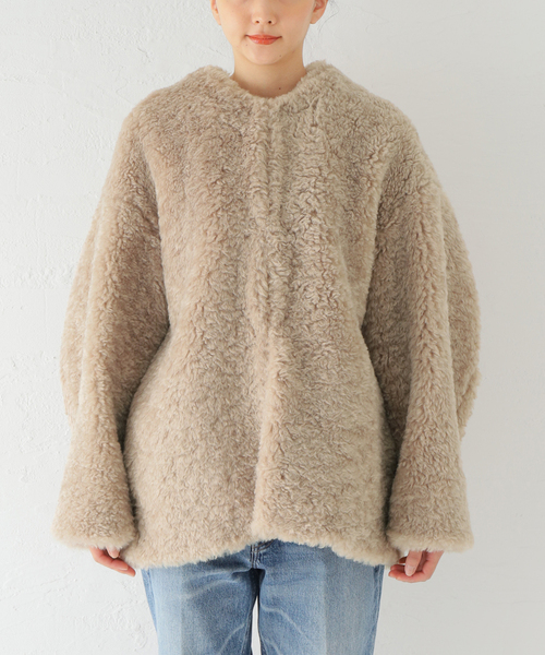 Deuxieme Classe（ドゥーズィエムクラス）の「TEDDY BOA ジャケット