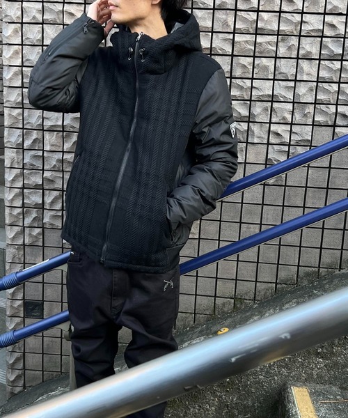 roarguns（ロアーガンズ）の「TWEED DOEN JKT（テーラードジャケット・メンズ・ブラック・2/3）」の6枚目の写真