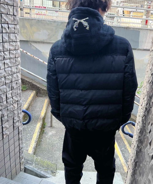 roarguns（ロアーガンズ）の「TWEED DOEN JKT（テーラードジャケット・メンズ・ブラック・2/3）」の3枚目の写真