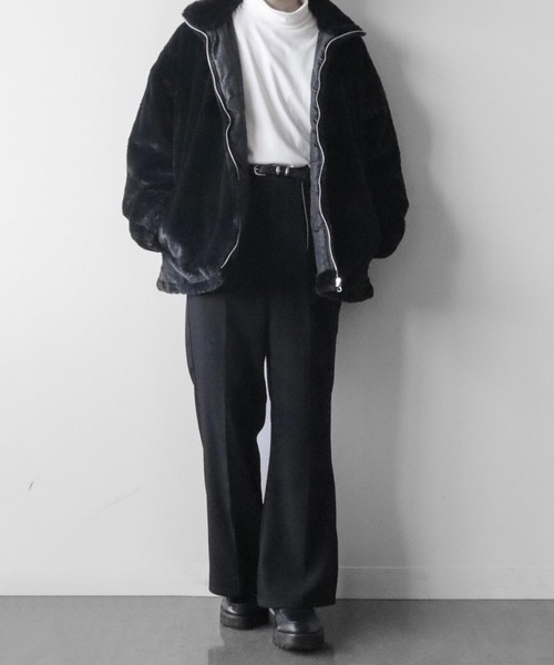 セール】Art re A×itsuki ワイドスリーブボリュームフェイクファー