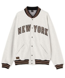 【WEB＆DEPOT限定】SWEAT STADIUM JACKET "AVIREX NYC" / スウェット スタジアム ジャケット / アヴィレックス