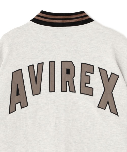 AVIREX（アヴィレックス）の「【WEB＆DEPOT限定】SWEAT STADIUM JACKET "AVIREX NYC" / スウェット スタジアム ジャケット / アヴィレックス（スタジャン・メンズ・ネイビー/その他5/ブラウン/ダークグリーン系・2XL/M/XL/L）」の16枚目の写真