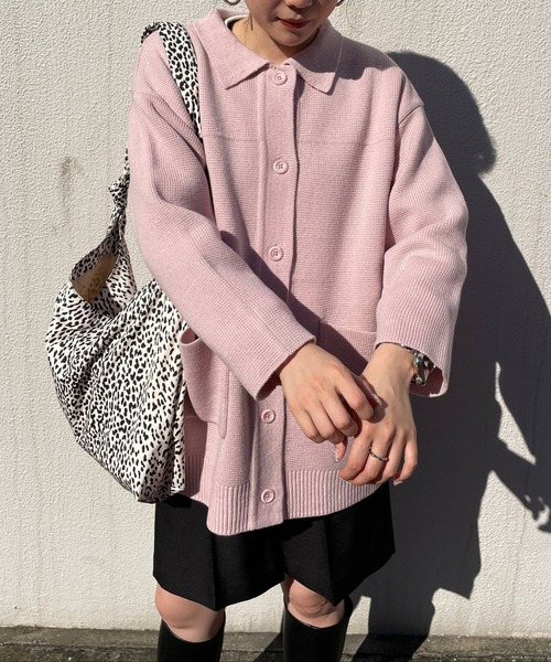 LOWRYS FARM（ローリーズファーム）の「エリツキニットカーデ