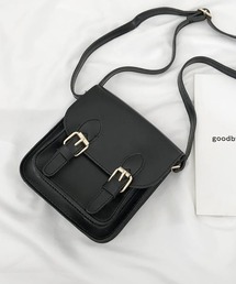 .KOM | 『.KOM/ドットケーオーエム』ベルトデザインレザーライクショルダーバッグ【Y】【CN】(ショルダーバッグ)