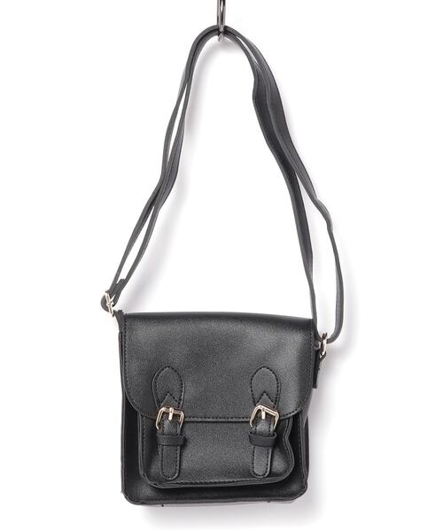 .KOM（ドットコム）の「『.KOM/ドットケーオーエム』ベルトデザインレザーライクショルダーバッグ【Y】【CN】（ショルダーバッグ・レディース・ブラウン/ブラック・FREE）」の15枚目の写真