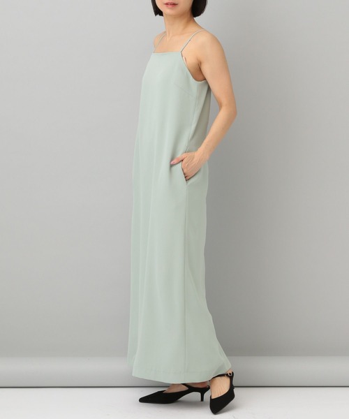 A part by（アパートバイ）の「Ｃ＊ツイードパフブラウス＆キャミワンピースセット（ドレス・レディース・ライトグリーン/ブラック・FREE）」の16枚目の写真