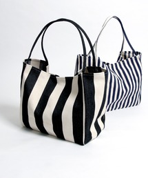 【recomend selection/セレクト】シンプル ストライプトートバッグ
