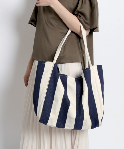rinto(リント)の「【recomend selection/セレクト】シンプル ストライプトートバッグ(トートバッグ・レディース・その他1/その他2/その他3/その他5/その他4/その他6・FREE)」の7枚目の写真