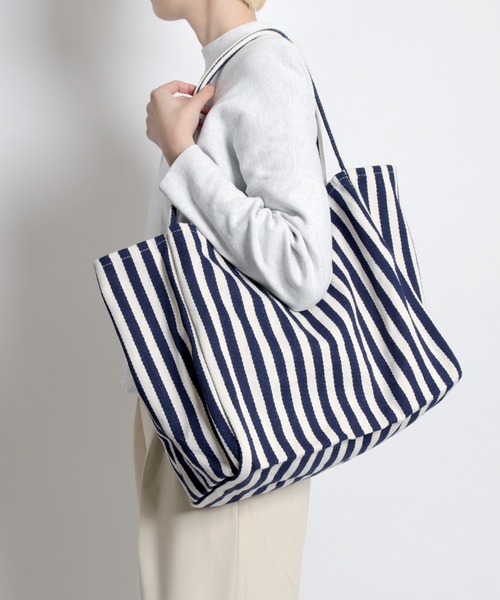 rinto(リント)の「【recomend selection/セレクト】シンプル ストライプトートバッグ(トートバッグ・レディース・その他1/その他2/その他3/その他5/その他4/その他6・FREE)」の10枚目の写真