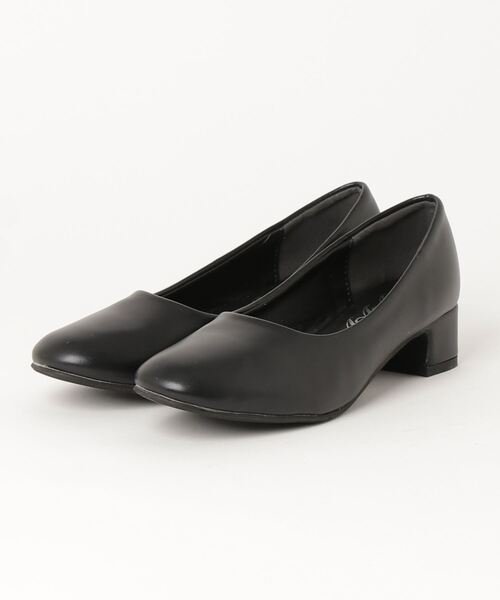 AAA+(サンエープラス)の「AAA+Feminine / ラウンドトゥ6.5cmヒールリクルートパンプス(パンプス・レディース・ブラック/ブラック系2/ブラック系3/ブラック系1・22.5cm/24.5cm/23.5cm/22.0cm/23.0cm/24.0cm/25.0cm)」の1枚目の写真