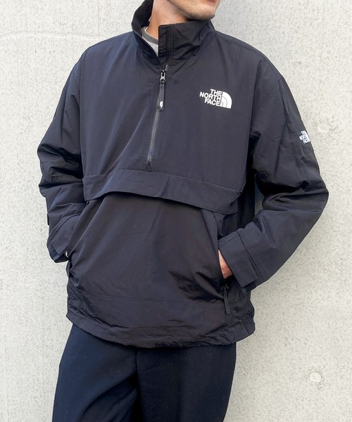 THE NORTH FACE（ザノースフェイス）の「【THE NORTH FACE】ノースフェイス OLEMA ANORAK 韓国限定 ハーフジップ アノラック ジャケット NA3BN50J ホワイトレーベル（ナイロンジャケット・メンズ・クリーム/ブラック・S/M/L/XL）」の4枚目の写真