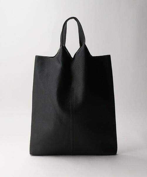 ELYSIR（エリジール）の「＜ELYSIR＞レザー スリット トートバッグ（トートバッグ・レディース・ブラック・FREE）」の4枚目の写真