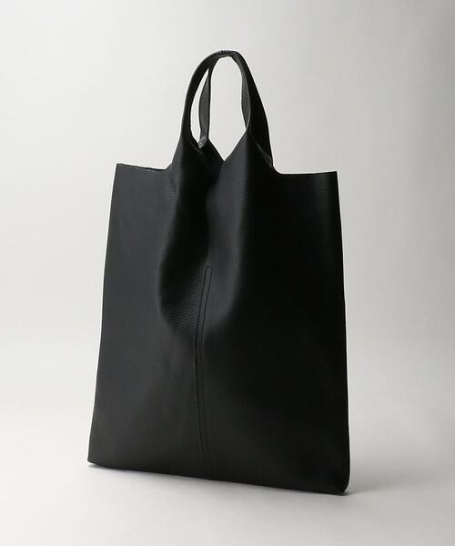 ELYSIR（エリジール）の「＜ELYSIR＞レザー スリット トートバッグ（トートバッグ・レディース・ブラック・FREE）」の5枚目の写真