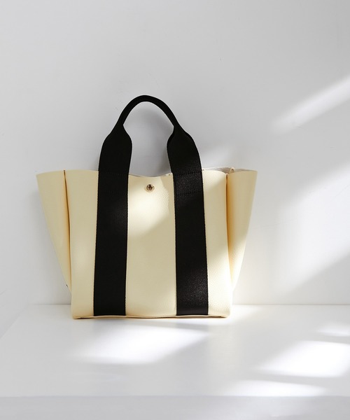 ROPE'（ロペ）の「in bag付きトートバッグ/23SS（トートバッグ・レディース・ブラック系その他/キナリ/ベージュ系その他・FREE）」の2枚目の写真