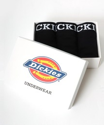 Dickies（ディッキーズ）の「Dickies/ディッキーズ 3枚セット ロゴ ボクサーパンツ/ボックスパッケージ（ボクサーパンツ・メンズ）」