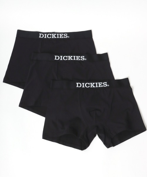 ☆ ☆ ロゴ ボクサーパンツ 3枚セット 送関込 Dickies（ディッキーズ）の「Dickies/ディッキーズ 3枚セット