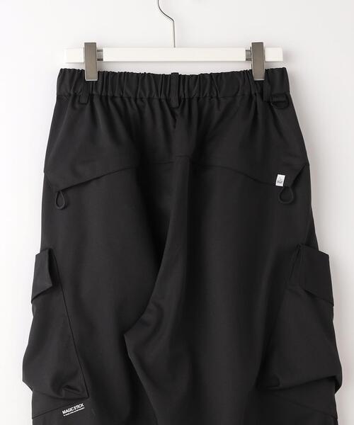 MAGIC STICK（マジックスティック）の「＜MAGIC STICK＞ TECH WIDE BDU PANTS/カーゴパンツ（カーゴパンツ・メンズ・ブラック/オフホワイト・L/M）」の5枚目の写真