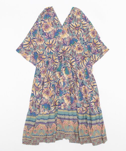 チャイハネ（チャイハネ）の「【チャイハネ】フラーナワンピース（ワンピース・レディース・ピンク/ブラック/ブルー・FREE）」の4枚目の写真