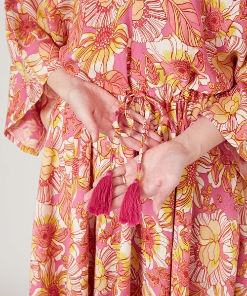 チャイハネ（チャイハネ）の「【チャイハネ】フラーナワンピース（ワンピース・レディース・ピンク/ブラック/ブルー・FREE）」の15枚目の写真