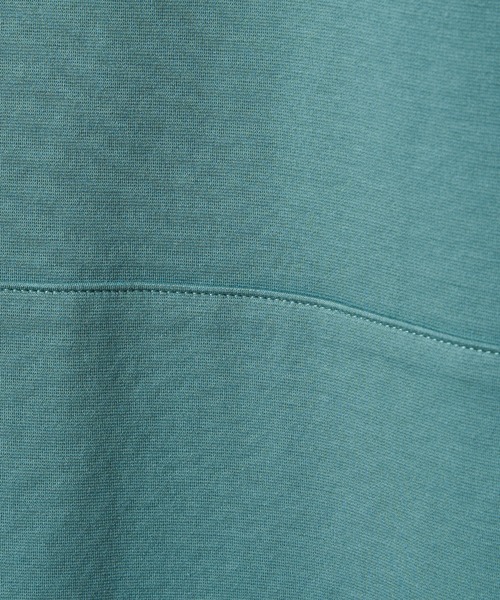 ikka（イッカ）の「【接触冷感／抗菌防臭】5分袖セイケツカイテキパーカー（パーカー・メンズ・ホワイト/グリーン/グレー/ネイビー・S/M/L/XL）」の9枚目の写真