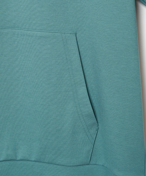 ikka（イッカ）の「【接触冷感／抗菌防臭】5分袖セイケツカイテキパーカー（パーカー・メンズ・ホワイト/グリーン/グレー/ネイビー・S/M/L/XL）」の11枚目の写真