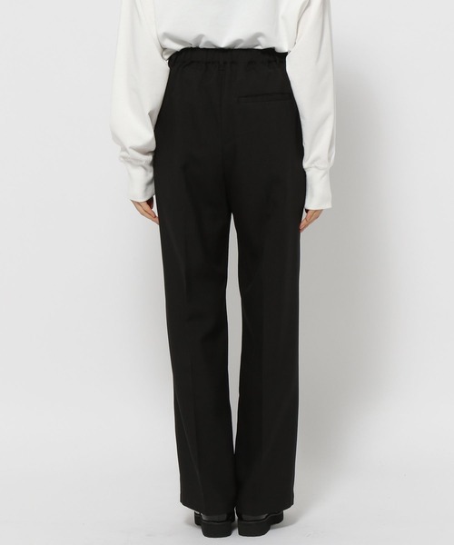 LEPSIM（レプシィム）の「ハイウエストタックスラックスパンツ　190680（デニムパンツ・レディース・グレー/ブラック/ピンク・MEDIUM/LARGE）」の12枚目の写真