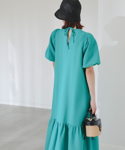 B:MING by BEAMS（ビーミングバイビームス）の「B:MING by BEAMS / シアサッカー ワンピース（ワンピース・レディース・ピンク/ブラック/サックスブルー・MEDIUM/SMALL）」の18枚目の写真